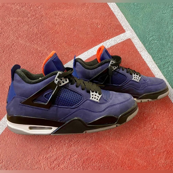 Air Jordan 4 Retro WNTR Loyal Blue 2019 10.5 Super Clean - Picture 3 of 16